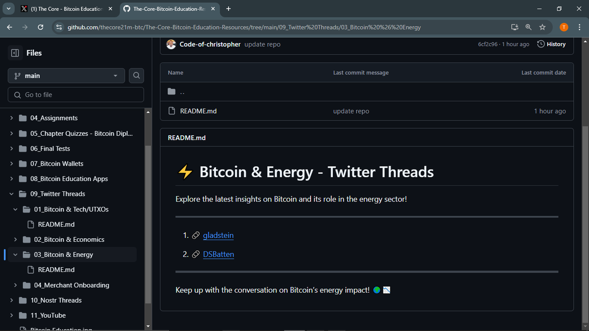 The Core - Bitcoin Education tweet media