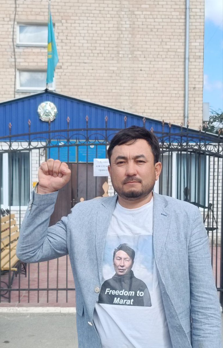 1/4
On October 30, 2024, at 09:00, a trial will be held in the specialized court for administrative offenses of the city of #Semey to appeal the illegal actions of police officers against civil activist Yeldos #Dosanov.

#ActivistsNotExtremists <a href="/hrw/">Human Rights Watch</a> <a href="/freedomhouse/">Freedom House</a> <a href="/amnesty/">Amnesty International</a> <a href="/OSCE/">OSCE</a>
