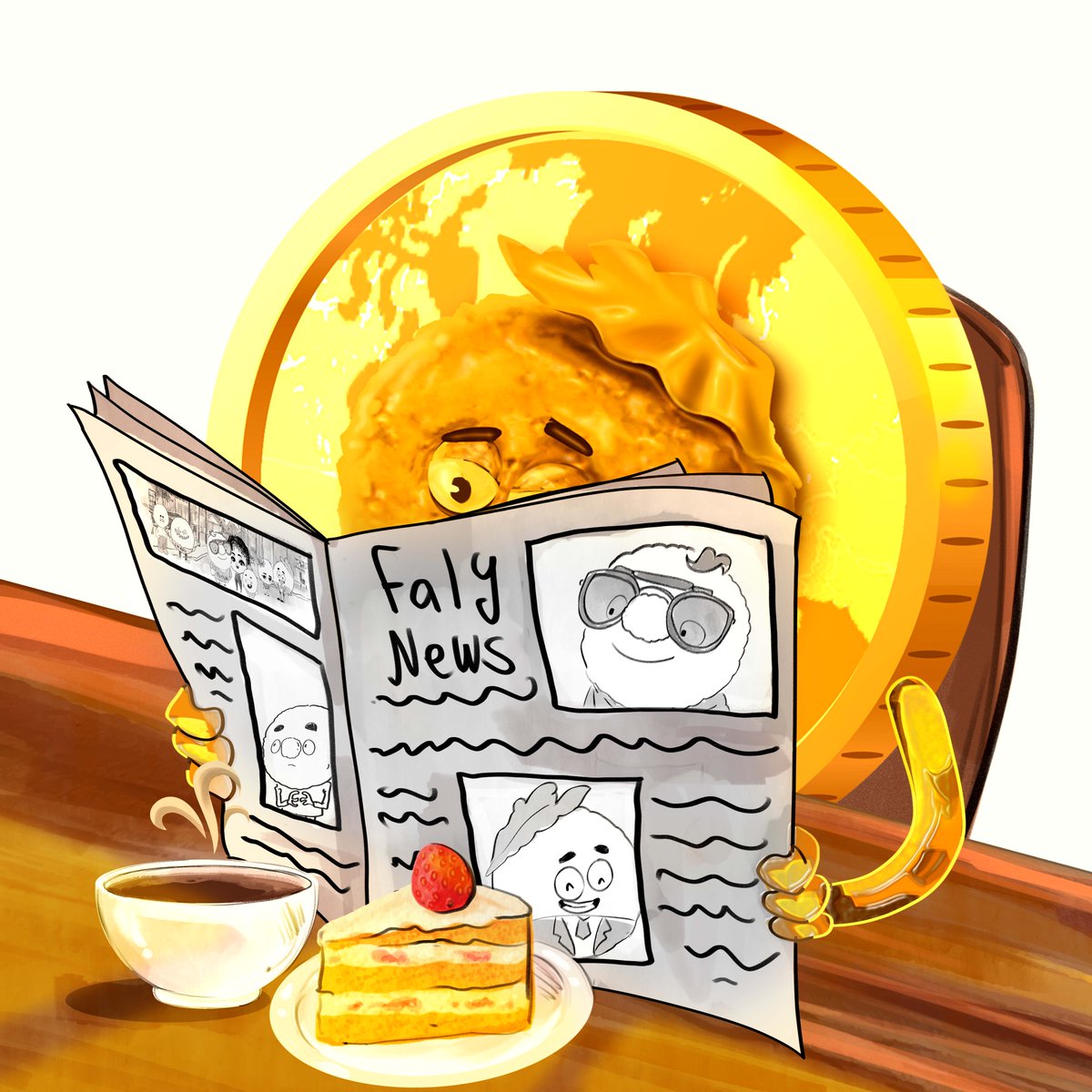 FalyCoin's tweet photo. 📰☕️ Faly’s got the latest scoop in the crypto world! Catch up with the hottest updates and stay informed with #FALY News.
This Falycoin is not just about flavor, it’s about finance! 📈🥙 #CryptoNews #memecoin https://t.co/ReVcGXM5Di