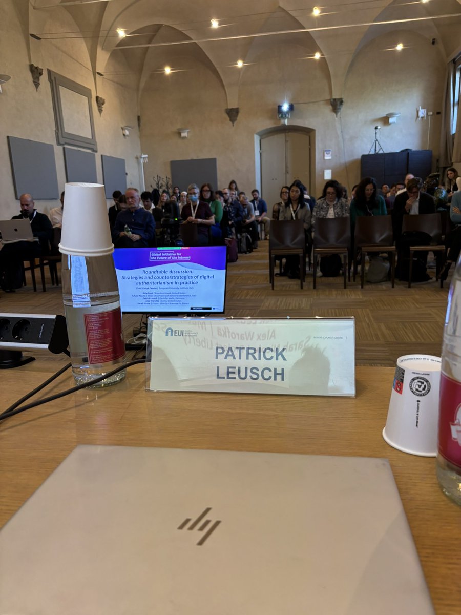Great opportunity to speak at <a href="/EUI_EU/">European University Institute</a> about how to counter internet blockage as a raising method of Digital Authoritarism. <a href="/DeutscheWelle/">DW Deutsche Welle</a> is blocked in Iran, China, Russia, Belarus and Turkey. Great Research work and learnings thanks #GIFI and <a href="/patrykpawlak/">Patryk Pawlak</a> and his team.