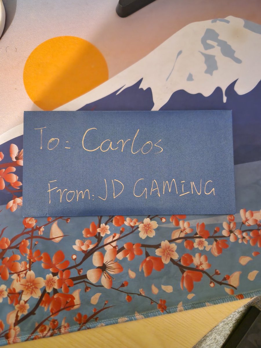 its_cariosa's tweet photo. 24JDG 🥲

Thanks so much for the gift @JDGaming 🥺 https://t.co/tg5YWap8K0
