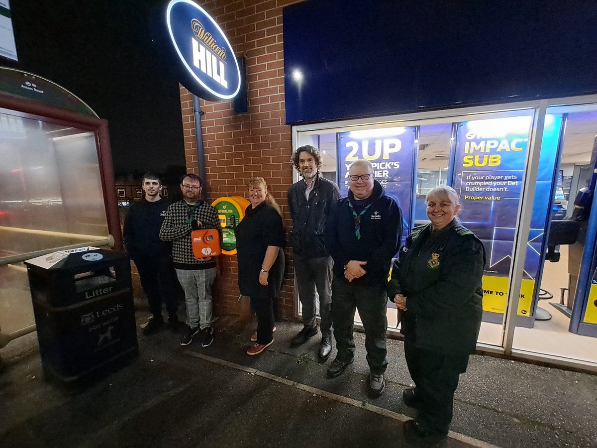 Jo - Community Defibrillator Co-ordinator YAS (@jow_yas) on Twitter photo Defibrillator familiarisation session delivered this evening in Bramley, Leeds after the local community and scout group fundraised for a defibrillator, purchased through <a href="/yas_charity/">Yorkshire Ambulance Service Charity</a> <a href="/YorksAmbulance/">Yorkshire Ambulance</a> #CPR #defibrillator Defibrillator familiarisation session delivered this evening in Bramley, Leeds after the local community and scout group fundraised for a defibrillator, purchased through <a href="/yas_charity/">Yorkshire Ambulance Service Charity</a> <a href="/YorksAmbulance/">Yorkshire Ambulance</a> #CPR #defibrillator
