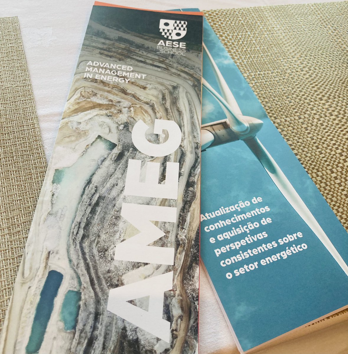 ⏱️ #AMEG  na sua edição #8 <a href="/aesebschool/">AESE Business School</a> <a href="/APEnergia/">Associação Portuguesa da Energia</a> #mulheresnaenergia⚡️👩‍💻(Li) #ready2learn é sempre bom voltar 👩🏻‍🎓