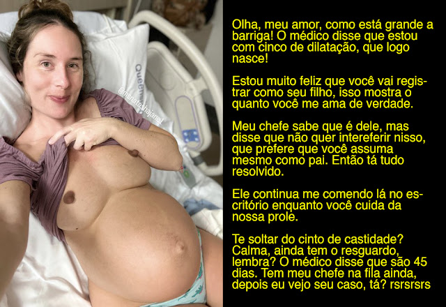 O auge da cornitude mansa é viver essa situação, concorda?

Tenho um ebook que conta a história de uma esposa ninfomaníaca que é assim, adora humilhar o corninho manso dela. "Ninfomaníaca e Casada com um Corno Manso. Dá uma olhada nele: amazon.com.br/dp/B0DG465BLH