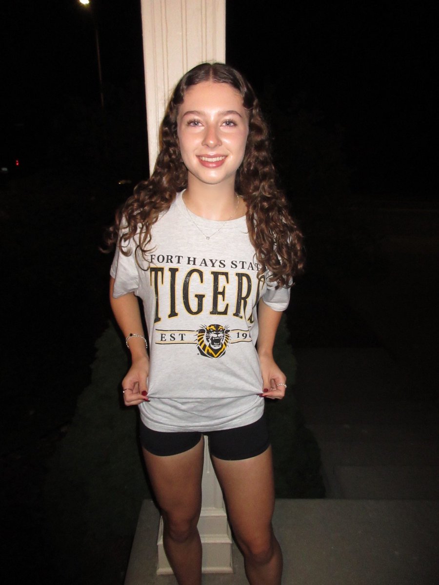 I’m extremely excited and blessed to announce my verbal commitment to continue my athletic and academic career at Fort Hays State University. Thank you to the amazing coaching staff at FHSU for giving me this opportunity. Looking forward to the future! #rolltiges🐯