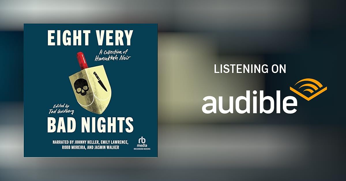 Emily Lawrence (@emilylawr) on Twitter photo Do you prefer your holiday celebrations with a sprinkling of murder? Then this is for you! I'm thrilled I narrated several stories in this Chanukah-inspired #noir #crimefiction anthology. Thanks <a href="/recordedbooks/">Recorded Books</a>! #Jewish #audiobooks
buff.ly/3YBEPcc Do you prefer your holiday celebrations with a sprinkling of murder? Then this is for you! I'm thrilled I narrated several stories in this Chanukah-inspired #noir #crimefiction anthology. Thanks <a href="/recordedbooks/">Recorded Books</a>! #Jewish #audiobooks
buff.ly/3YBEPcc