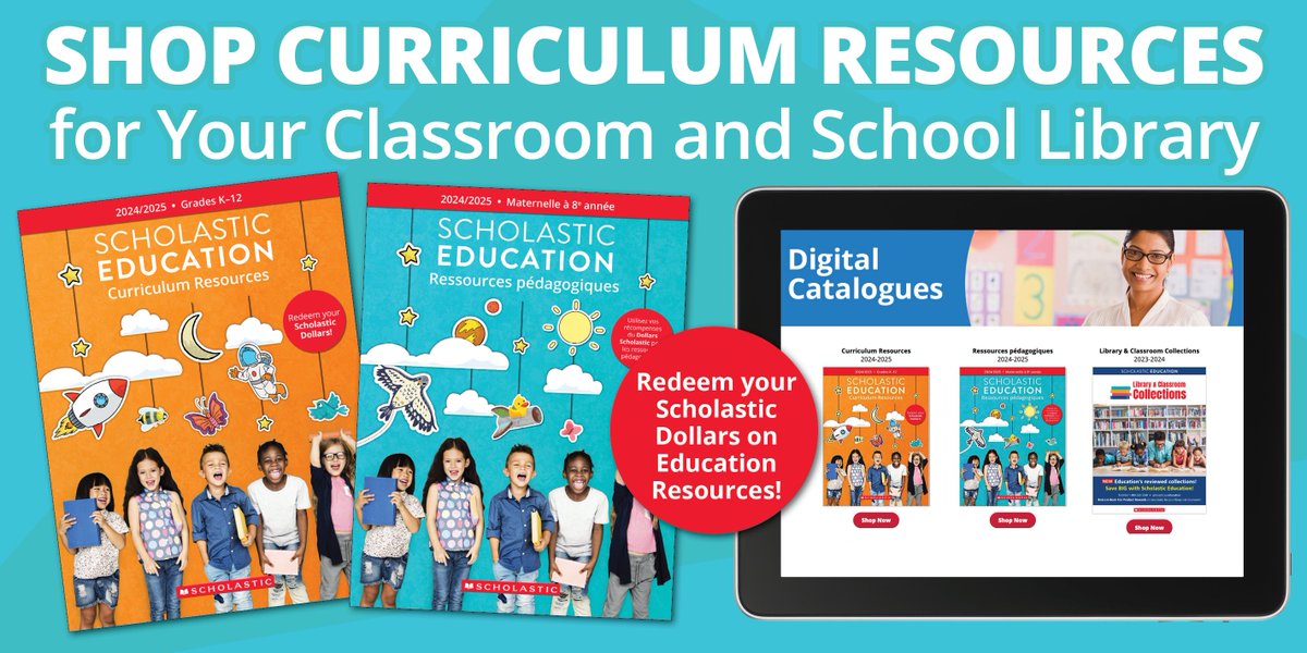 ScholasticEdCda's tweet photo. Looking for new print curriculum resources for your classroom? We have everything you need for K-8 phonics, decodable readers, literacy, social studies, Indigenous, math, science, ELL, and French resources. Shop our new catalogues here:   https://t.co/D18MOUaIQm https://t.co/Qjsh3tXaAA