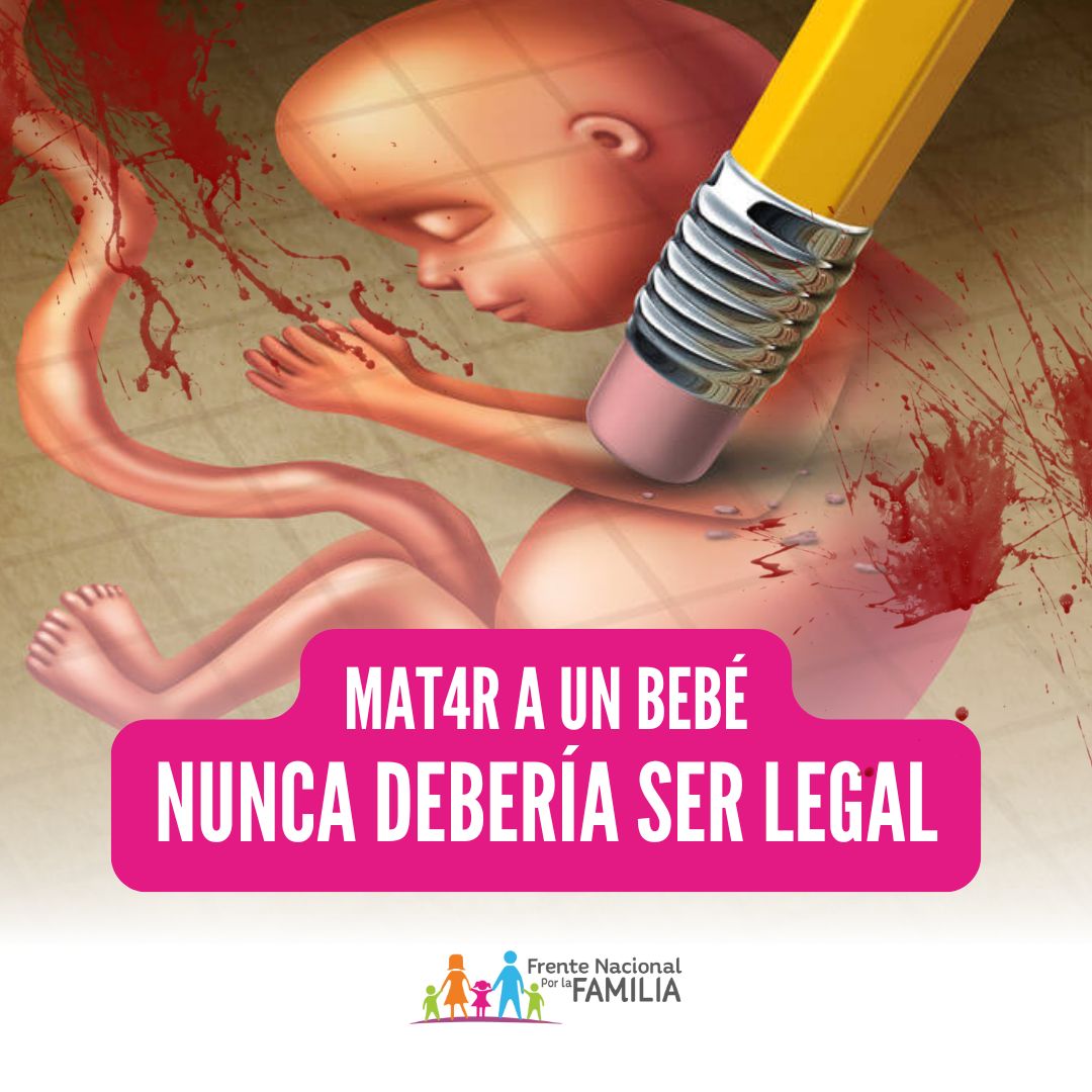 FNxFamilia's tweet photo. Mat4r a un bebé nunca debería ser legal.

Estamos hablando de un bebé completamente formado, capaz de sentir y con el derecho fundamental a vivir. 👣❤️ Esta propuesta atenta no solo contra la vida, sino contra nuestra humanidad. 🌎🤲

#NoTieneMadre #AbortarNoEsUnDerecho https://t.co/HkNnox8KWV