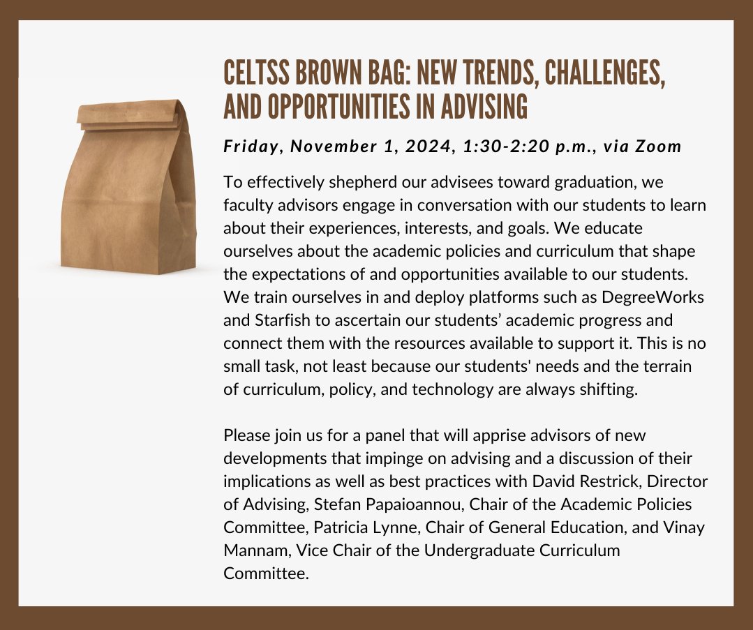 FSUCELTSS's tweet photo. Join us on Friday, November 1st at 1:30. Click here to add the meeting to your calendar, get the Zoom link, and set a reminder: https://t.co/U2p1vCfV6Q
@FraminghamU @educationfsu https://t.co/1r4sK3r2Tr