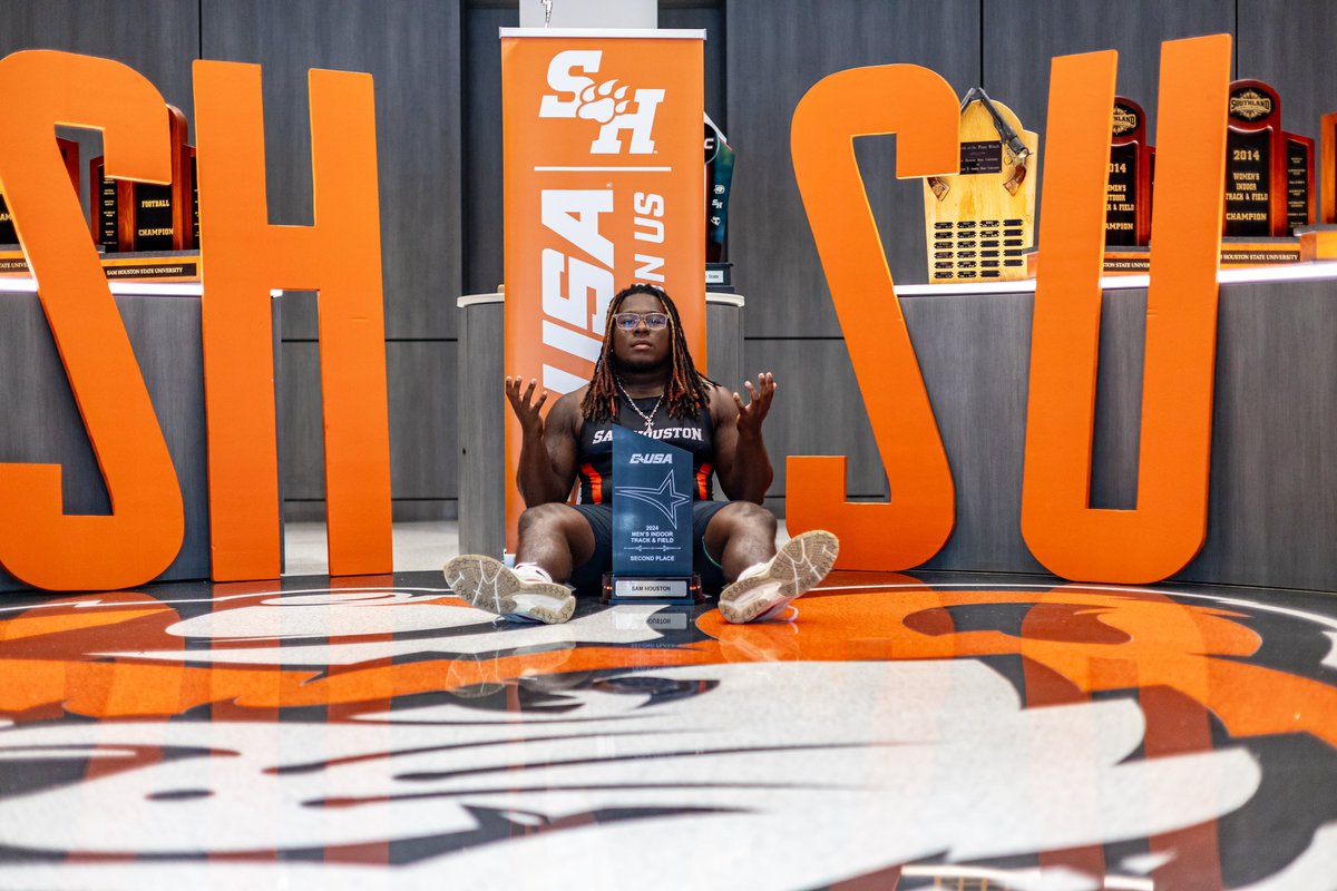 Thank you Coach Guthland and the entire <a href="/BearkatsTFXC/">Sam Houston T&F/XC</a> family for an amazing official visit. 🧡
