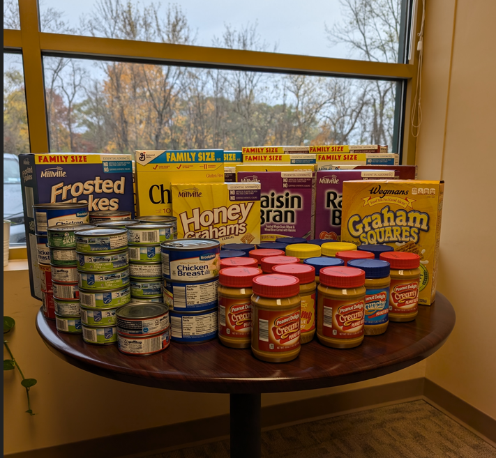 BCICNY's tweet photo. The Broome Team collected donations for CHOW as part of the Next Gen Food Drive with @BigINewYork. October is for giving and agency team members and industry partners of @BigINewYork joined together to help feed local families. https://t.co/RWL5cMab8E