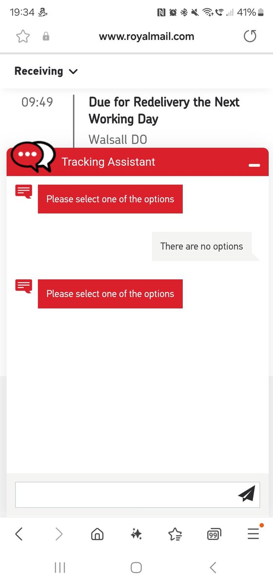 oliverhancock's tweet photo. @RoyalMailHelp Really helpful, thanks. https://t.co/DuXjcVTdxj