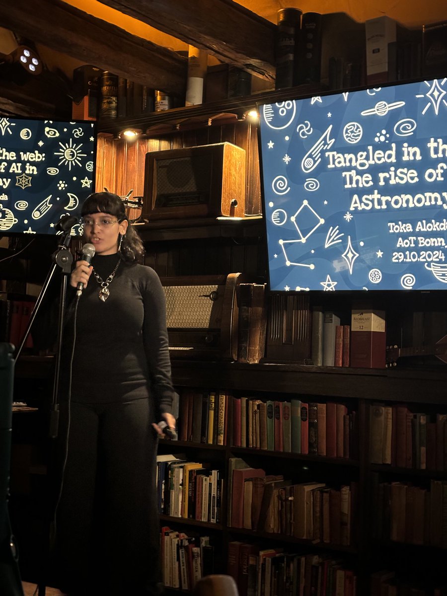 Our first speaker Toki is talking about AI in astronomy