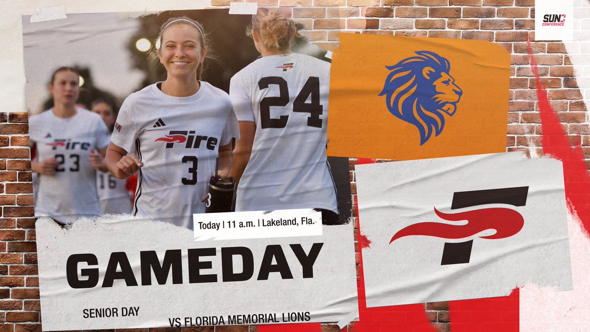 It's SENIOR DAY!! Get 𝗙𝗜𝗥𝗘d up!!

🆚Florida Memorial University
📍Lakeland, Fla.
🔗linktr.ee/seuwsoccer

#FuelTheFire🔥