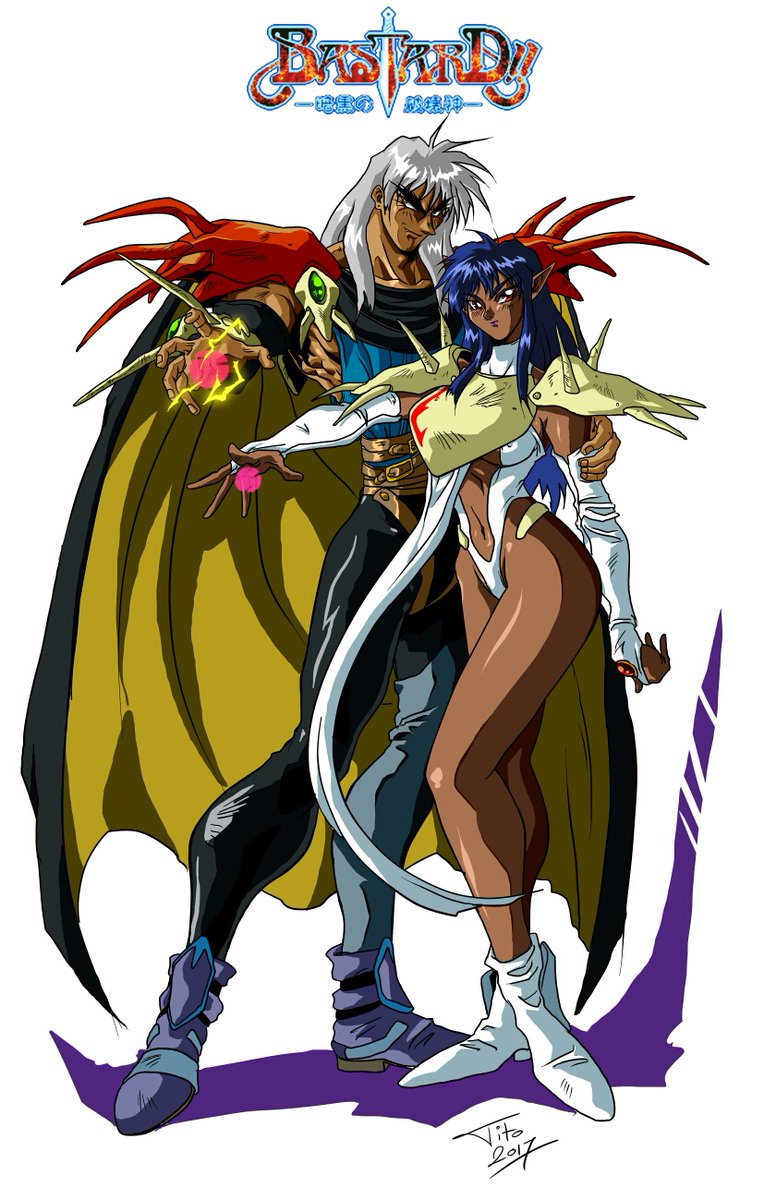 Here's some #Bastard #fanart by Tito perfect timing as the new series is finally coming to Blu-ray!