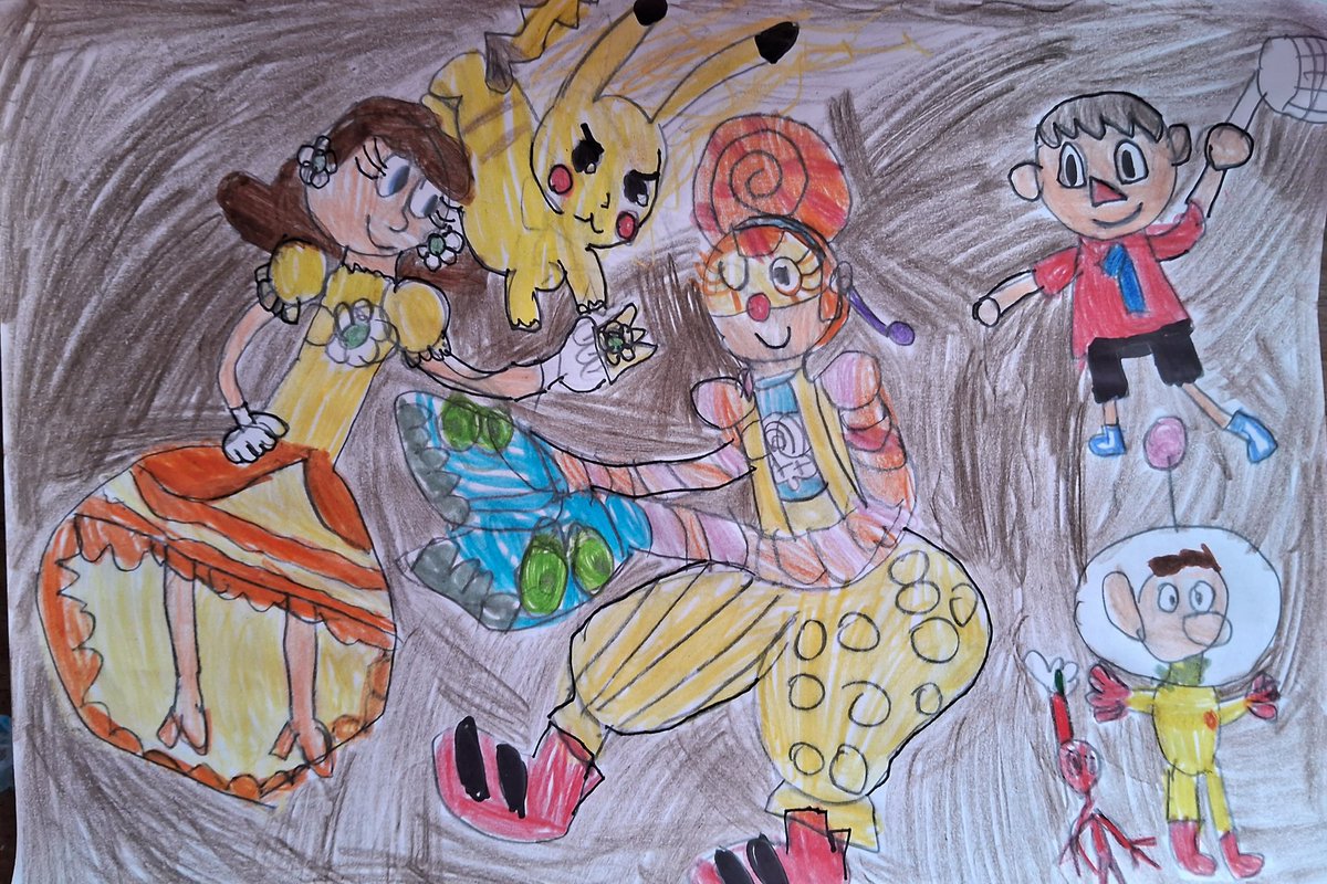 Naricitapayasa's tweet photo. @Sora_Sakurai Please Lola Pop for Super Smash Bros with trailer and pormocial art Min Min Style https://t.co/b33fjSbwSD