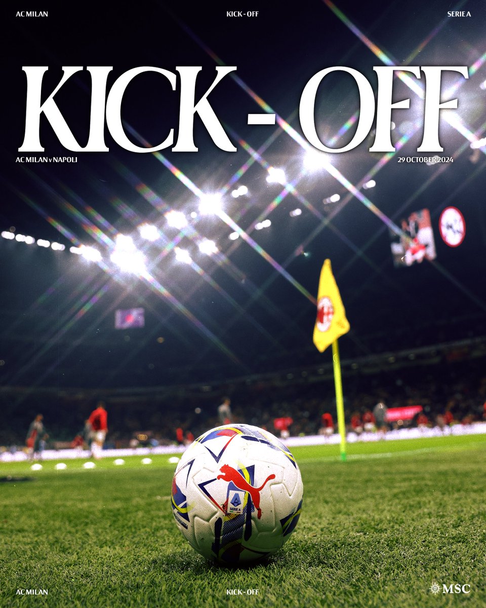 FORZA MILAAAAAN! ❤🖤

#MilanNapoli #SempreMilan
Brought to you by <a href="/MSC_Crociere/">MSC Crociere</a>