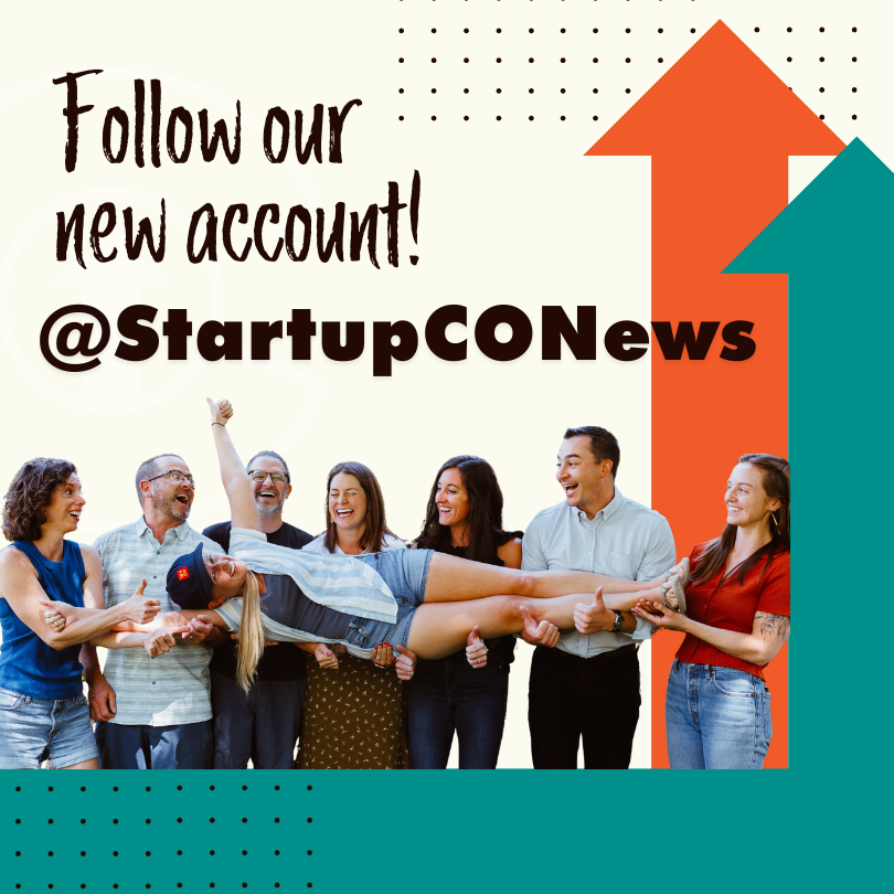We're locked out of this account. Follow us on our new page! @StartupCONews

#startupcolorado #startupnews #ruralbusiness #ruralcolorado
