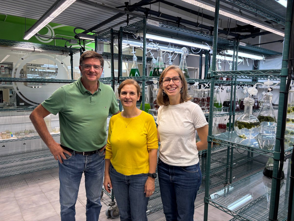 Gracias a los intercambios de investigadores del Proyecto #EMBRedES+ <a href="/CienciaGob/">Ministerio de Ciencia, Innovación y Universidades</a> <a href="/embrc_spain/">EMBRC-Spain</a> hemos podido establecer nuevas lineas de actuación con la investigadora <a href="/MArangurenG/">M. Aranguren-Gassis</a> del <a href="/CIM_Uvigo/">CIM UVigo</a>. Estos dias seguimos valorando el potencial de las #Algas <a href="/ULPGC/">ULPGC</a> <a href="/pctulpgc/">FPCT ULPGC Fundación Parque Científico Tecnológico</a>