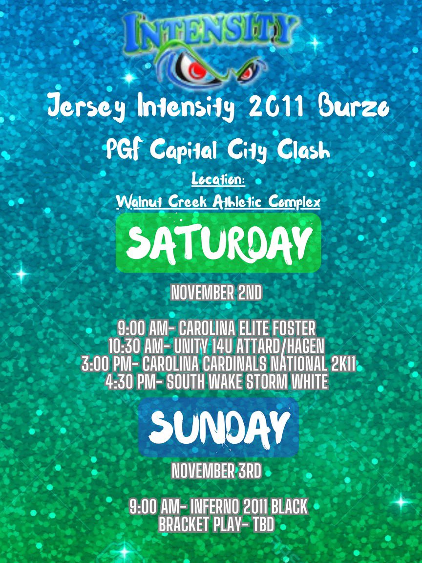 The girls are off to Raleigh this weekend 🚘✈️ Let’s Goooo💙💚🥎 Ready To Compete @ the PGF Capital City Clash 🔥