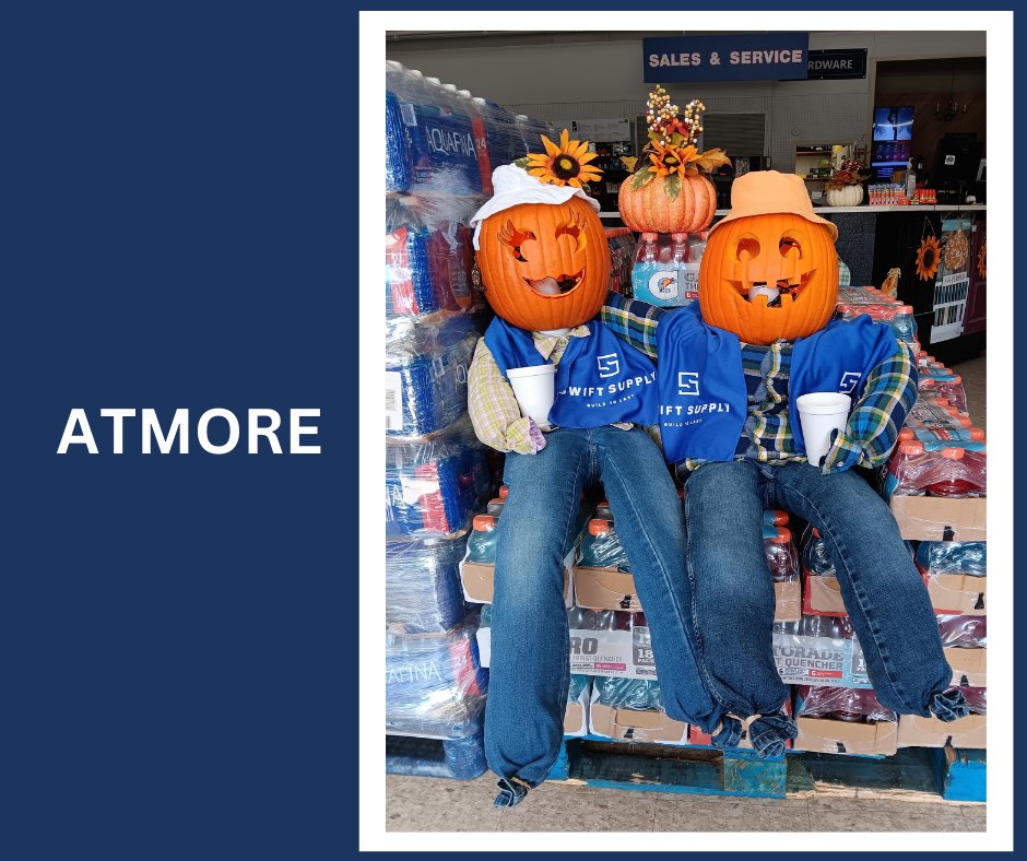 Our team’s pumpkin carving game is on another level! 📷📷 We asked for creativity, and y'all delivered BIG TIME. Shout out to our insanely talented Swift Supply crew—you’re seriously amazing! 📷📷