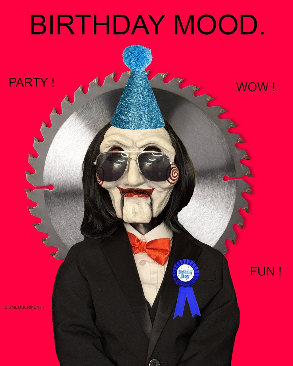 Saw's tweet photo. #Saw20th https://t.co/FW4TI1lD99
