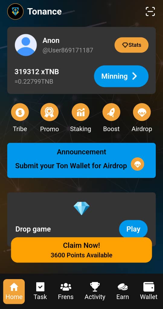 Tonanceapp's tweet photo. ⚡️TONANCIANS: Become a Legend in tonance

🟠Tonance is a free clicker game on Telegram, where each tap on the screen brings even more in-game currency! In this game, you are a founder building a virtual blockchain business and earning in-game currency! 

https://t.co/RRCmVymeAn https://t.co/dFwbfoFFRG