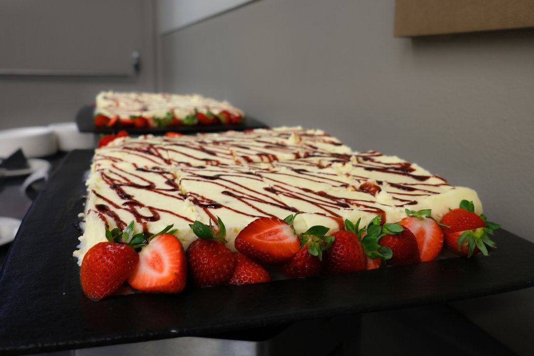 RichmondCenter's tweet image. Add a little sweetness to your #TastyTuesday with a slice of mouthwatering tres leches cake from our partners at Aramark! 🍰✨  Be sure to ask about adding it to your menu when planning your next gathering with us! #GRCCEvents #DessertDelight #TresLechesTuesday