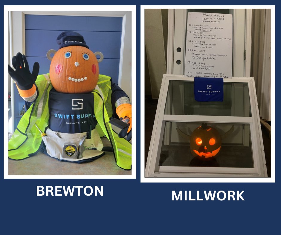 swift_supply's tweet photo. Our team’s pumpkin carving game is on another level! 📷📷 We asked for creativity, and y'all delivered BIG TIME. Shout out to our insanely talented Swift Supply crew—you’re seriously amazing! 📷📷 https://t.co/TYEjWN4nr2