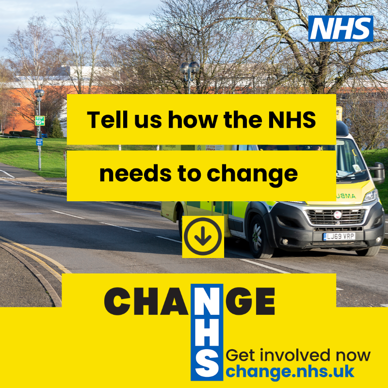 NHSEngland's tweet photo. We want to have the biggest ever public conversation about the future of the NHS. 

It’s your NHS and we want to hear from you. Even half-baked ideas are welcome. 🍰

Get involved. ⬇️