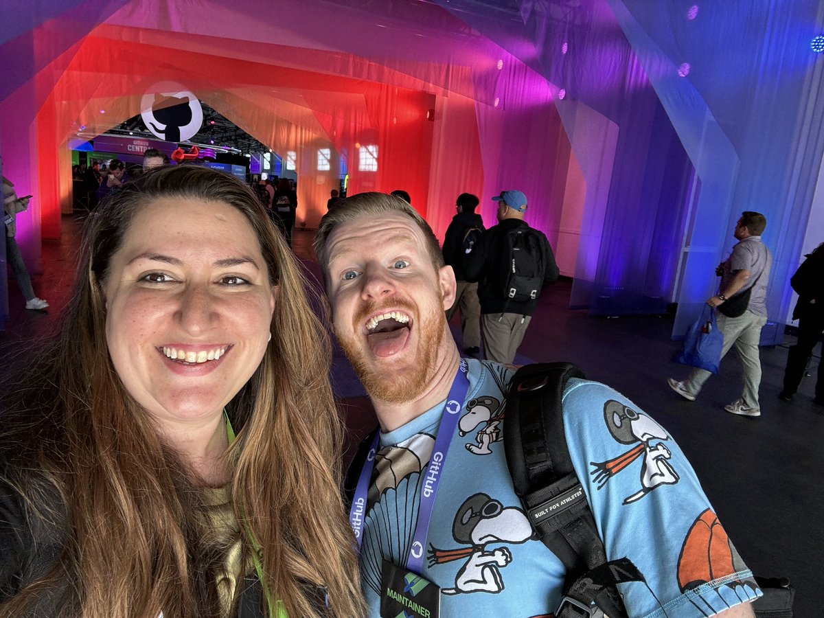 Meta_Ashley's tweet image. Let’s gooooo! #githubuniverse