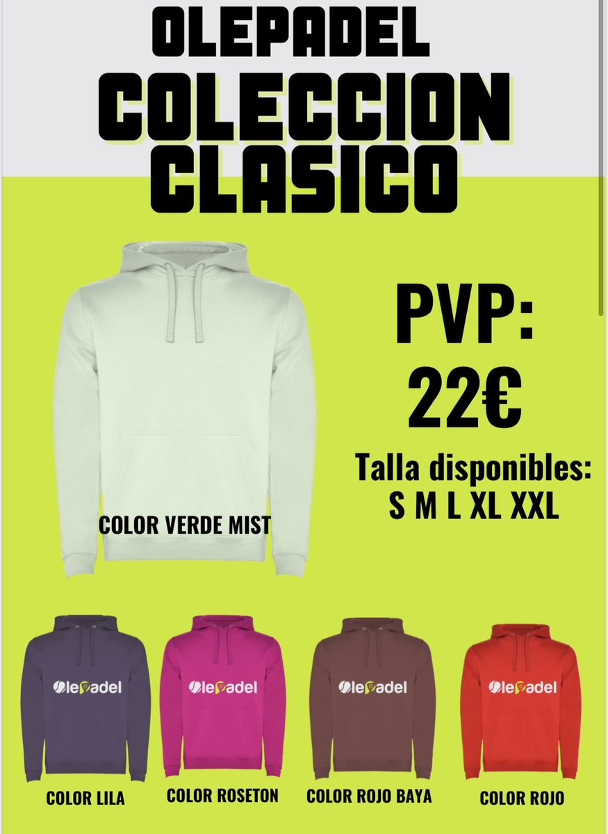 olepadel's tweet photo. Nuevo catalogo #olepadel https://t.co/iHcglO7Xmr