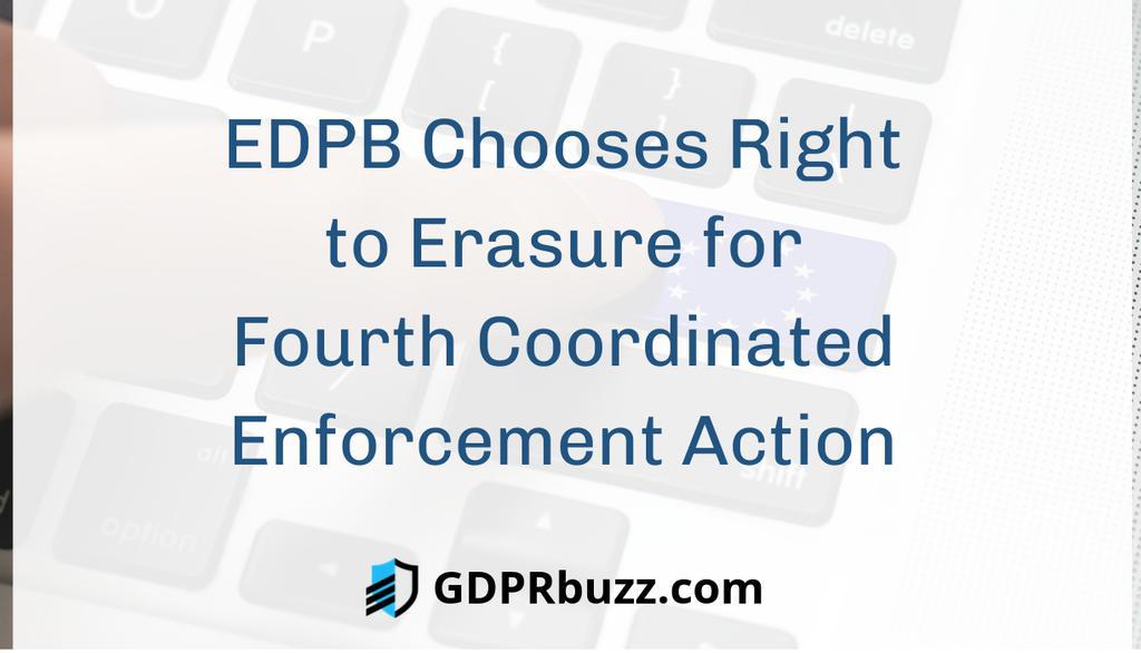 GDPRbuzz's tweet image. The coordinated enforcement action will evaluate practical implementation by analyzing and comparing the processes adopted by various controllers

Read more 👉 gdpr.buzz/019b34a5

#GDPR #DataSubjectRights #EDPB