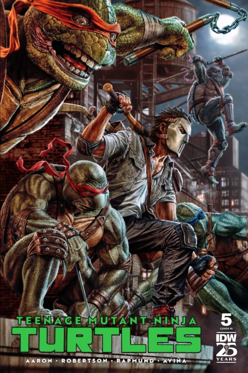GreggKatzman's tweet photo. Friendly reminder that the preorder deadline for TEENAGE MUTANT NINJA TURTLES #5 is next week!

The amazing artist @DarickR joins @jasonaaron for a new chapter in the best-selling series that shines a spotlight on the new villain and features the return of Casey Jones! https://t.co/RsNu1CIdNl