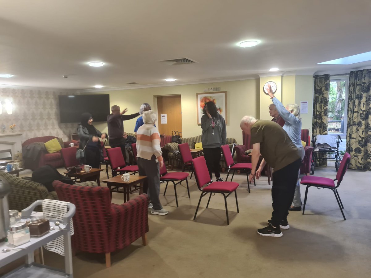 BlackburnCarers's tweet image. An excercise session took place in the Respite Group

For information about the Respite Group please contact Kulsum on 01254 688440 or email kulsum.Chishti@bwdcarers.org.uk 

#caredfor #respiteservices #havingfun #carers #exercise
