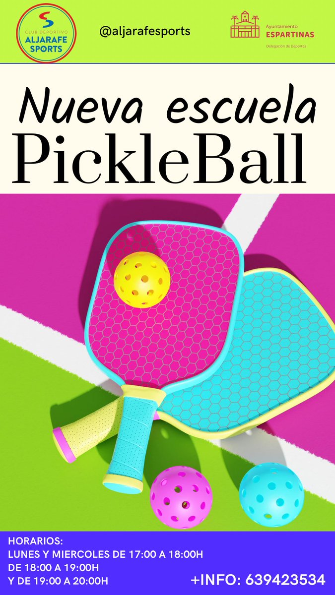 #pickleball en #espartinas 

#cdas