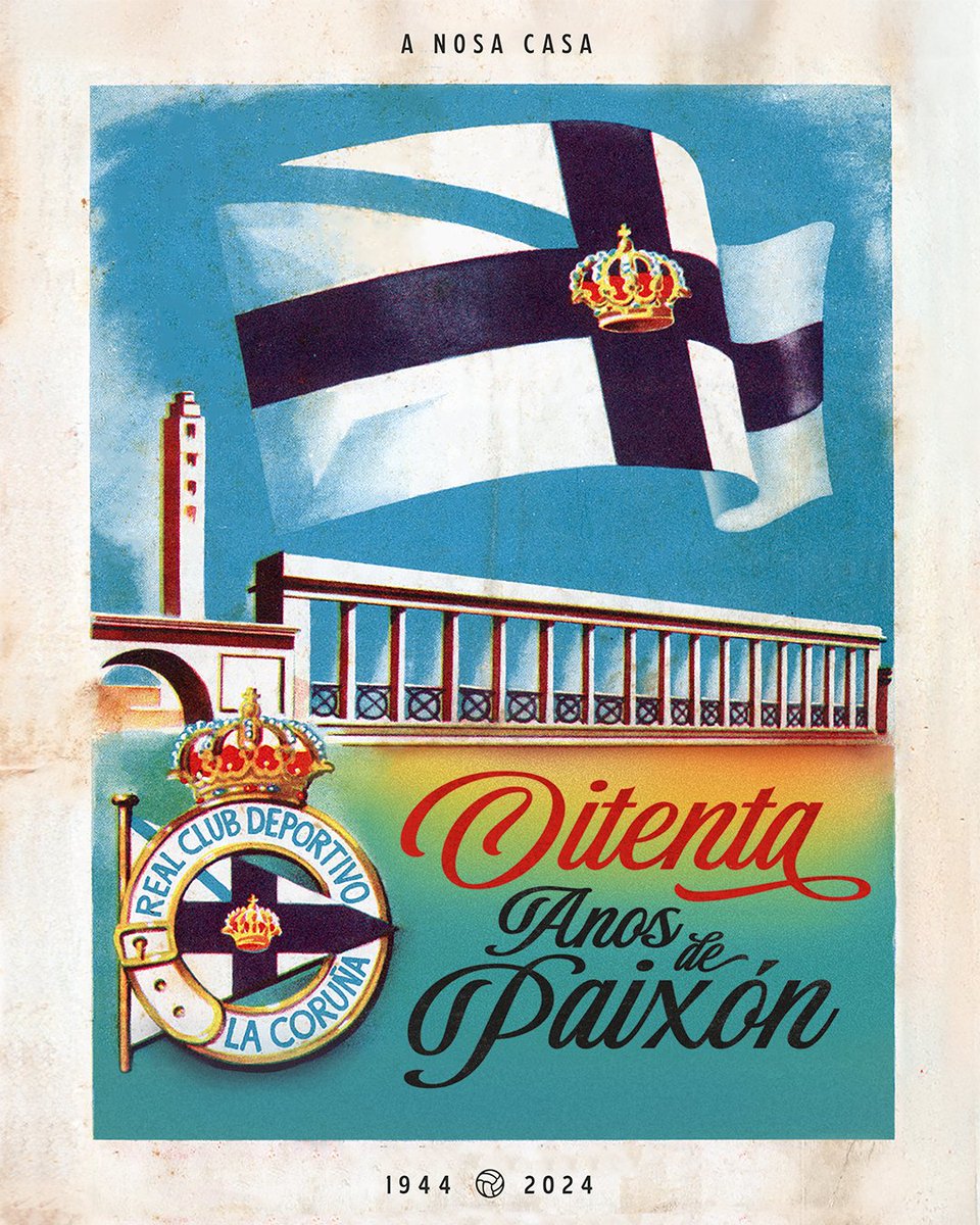 RiazorStadium's tweet photo. 80 anos xa. Vamos velliñxs!!!!
FORZA DÉPOR.💙🤍💙🤍💙 https://t.co/WWiRAkaIk0
