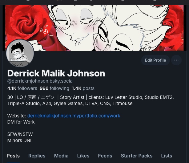 Hey wanted to let ya'll know i have been on the nice place more recently and will be posting more nsfw sketches, animatic/animations over there in the upcoming weeks.