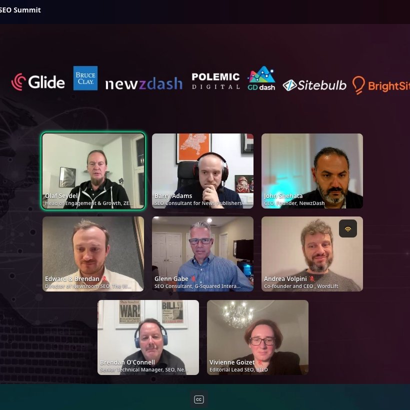 NewsSEO_'s tweet photo. We're thrilled to be joined by our Day 1 speakers for the end of the day "Ask the SEO Panel"!

#NESS24
#SEOevent #SEO #newspublishers #newsseo https://t.co/dInQ47vs25