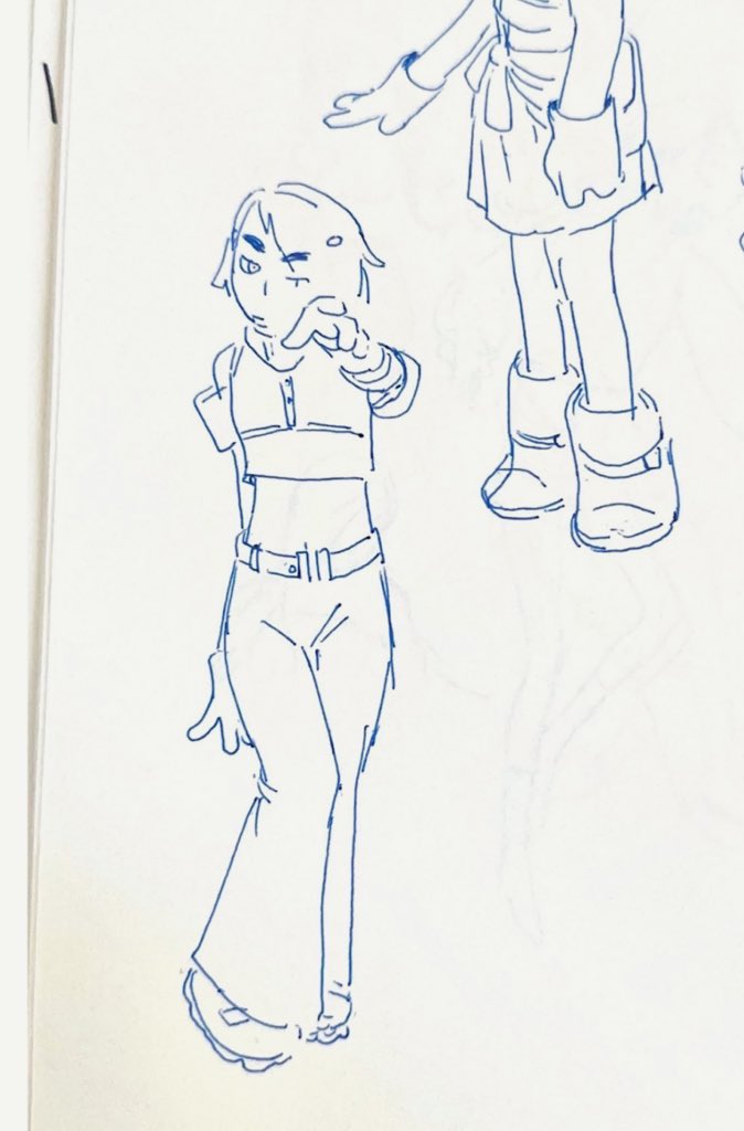 eninuym's tweet image. Recent sketchbook scans