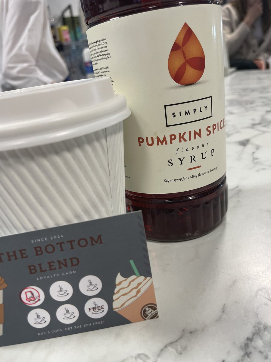 Shoutout to the talented pupils  running the coffee shop in school! ☕ So excited to hear pumpkin spice is on the menu and proud to see such dedication and skill—best coffee in town! 👏 #pumpkinuptheflavour #skillsforlife <a href="/AlloaAcademy/">Alloa Academy</a>