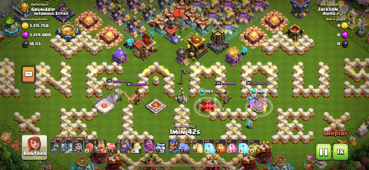 07_match's tweet photo. WORLD RECORD ??? #clashofclan #coc #ClashEsports made by Jackson clan Alpha https://t.co/kQpw9seEf1