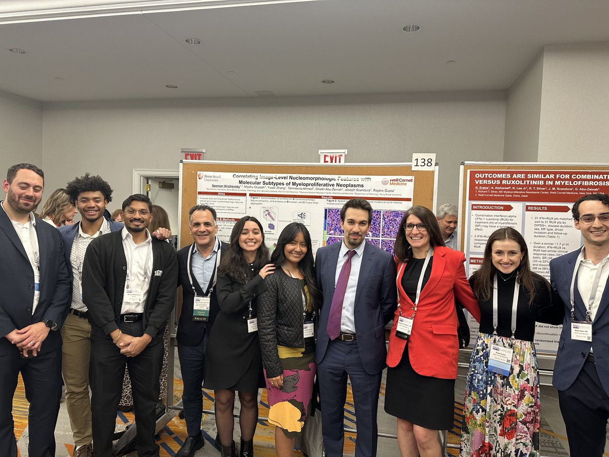 Stephanie Feldman (@drsfeldman) on Twitter photo ❤️ Honored to be included as a member of the #MPN team at <a href="/WCMDeptofMed/">Weill Department of Medicine</a> <a href="/nyphospital/">NewYork-Presbyterian</a> with <a href="/DrJoeScandura/">Joseph M. Scandura, MD, PhD</a> and <a href="/GhaithAbuZeinah/">Ghaith Abu-Zeinah, MD</a> during last week's 16th International Congress in Myeloproliferative Neoplasms #MPNSM <a href="/heathernewtoon/">Heather Newton</a> <a href="/MeltonMedEd/">MME</a> #CardioOnc ❤️ Honored to be included as a member of the #MPN team at <a href="/WCMDeptofMed/">Weill Department of Medicine</a> <a href="/nyphospital/">NewYork-Presbyterian</a> with <a href="/DrJoeScandura/">Joseph M. Scandura, MD, PhD</a> and <a href="/GhaithAbuZeinah/">Ghaith Abu-Zeinah, MD</a> during last week's 16th International Congress in Myeloproliferative Neoplasms #MPNSM <a href="/heathernewtoon/">Heather Newton</a> <a href="/MeltonMedEd/">MME</a> #CardioOnc