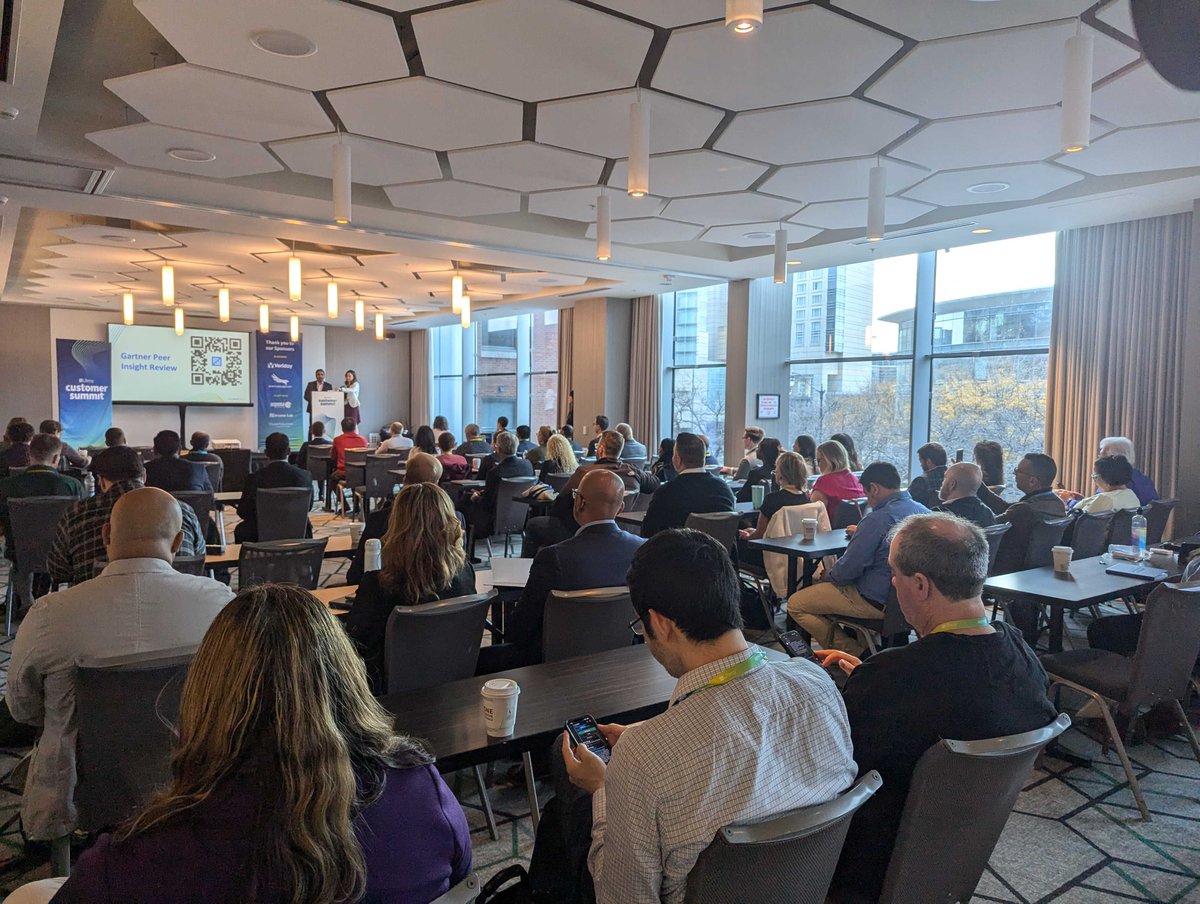 Veriday is at the Liferay Customer Summit in Chicago, showcasing how top organizations transform #DigitalExperiences with <a href="/Liferay/">Liferay</a> . One client shared how our partnership helps them refocus on key marketing priorities, using #analytics to boost engagement &amp; form performance.