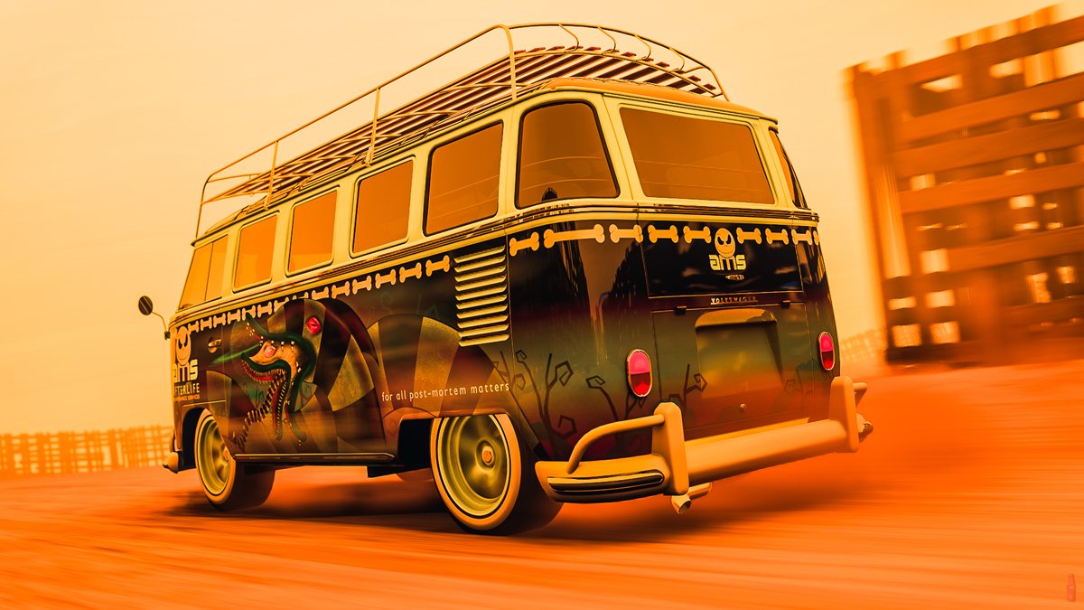 Drcolabottle's tweet photo. Volkswagen Type 2 De Luxe
Beetlejuice livery by @Fluex_Artworks
SC: 311 339 726
@ForzaHorizon #ForzaScare #ForzaHorizon5 #VirtualPhotography #VGPunite #FH5 #Gamephoto #TheCapturedCollective #GhostArts #ForzaShare https://t.co/Fzw9J6tSkK
