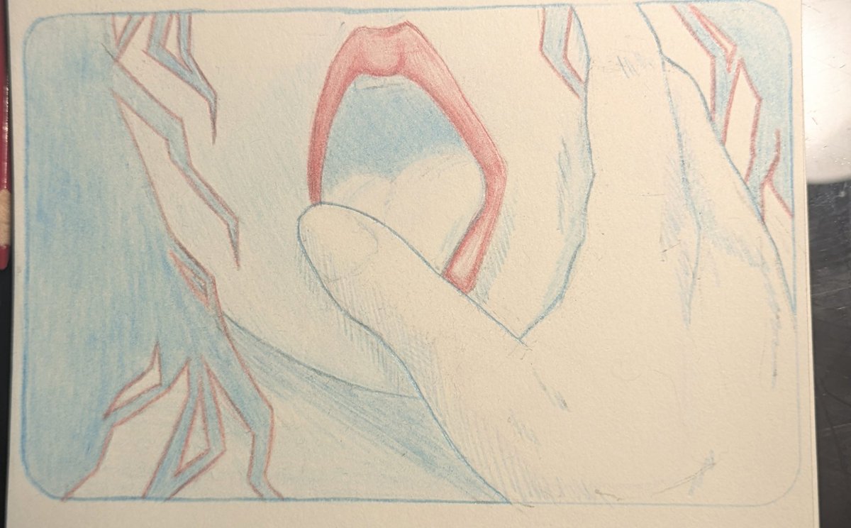 I thought I was drained tonight. But sketches anyway