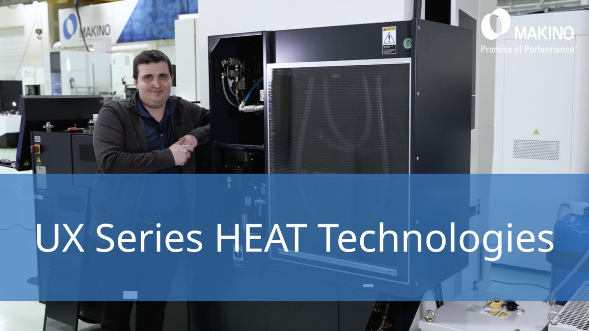 MakinoMachine's tweet photo. Watch this brief video to learn what’s behind the H.E.A.T. technologies included in the Makino UX-Series Wire EDM machines: https://t.co/xdSRnTOk9x
#Manufacturing #EDMmachining #Productivity #WireEDM #PromiseofPerformance https://t.co/R0Kl4h1pTw