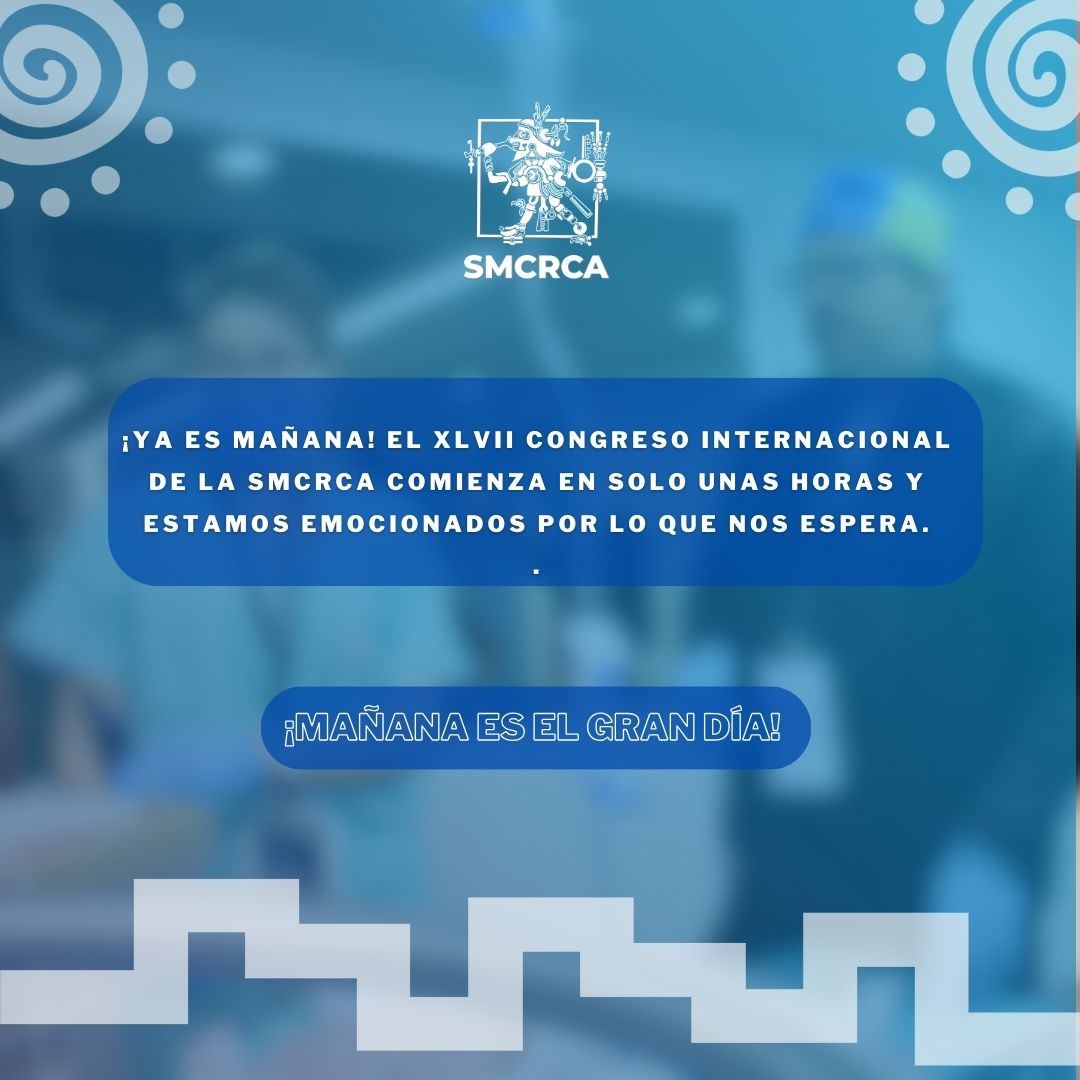 smcrca's tweet photo. ¡Mañana es el Gran Día! 🎉
🔗 Recuerda seguirnos para estar al tanto de todas las actualizaciones y actividades en tiempo real!

¡Nos vemos en el congreso!

#MañanaEsElDía #SMCRCA2024 #Proctología #Aprendizaje https://t.co/4OsI5Tnmy9