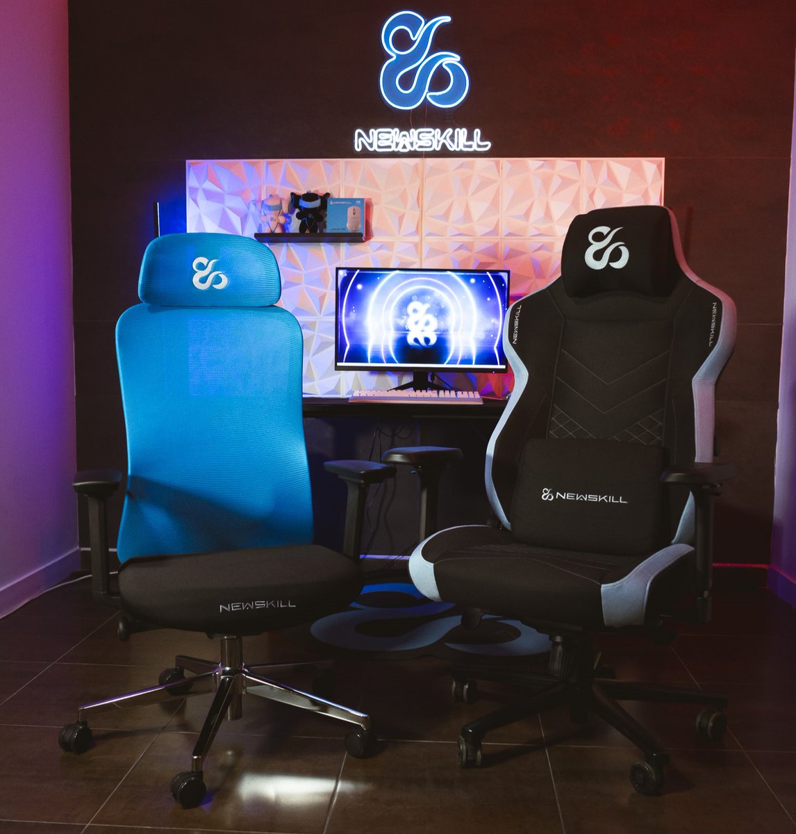 newskill_ES's tweet photo. Han llegado para conquistarte 🙌

Dad la bienvenida a Nue Ergonomic y a Banshee Pro🔥

¿Buscas ergonomía y mantener una postura saludable? Nue Ergonomic es para ti

¿Eres un hardcore gamer y buscas una silla que lo tenga TODO? Banshee Pro es lo que necesitas

🔗Conócelas a fondo 👇🏻
Nue: https://t.co/jljW8b4H7Q
Banshee Pro: https://t.co/d9R8ehYBaR