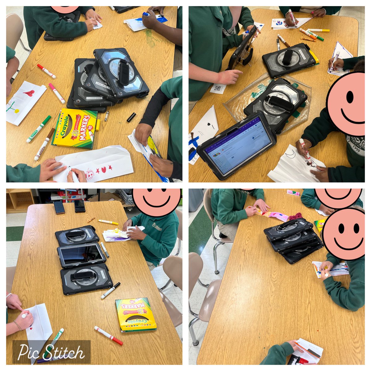 MrPowell20's tweet photo. Week 11! Pt 2 Today my #k students worked on #coding #VEX123 to get the monsters! Then my other class started to created #VEX123monsters! Then my first graders worked on their final #Airplane design! Such a productive day in all my classes! #teacher #STEM #STEMINPA @VEXRobotics https://t.co/bG8mDRTEKJ